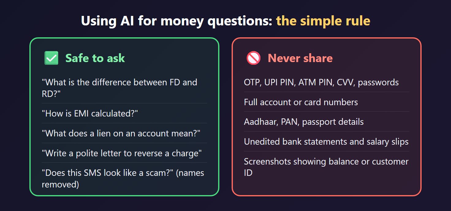 What is safe to ask an AI chatbot and what you should never share